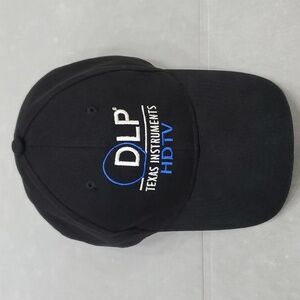 DLP Texas Instruments HDTV NASCAR Tony Raines #96 Hat Ball Cap black embroidered